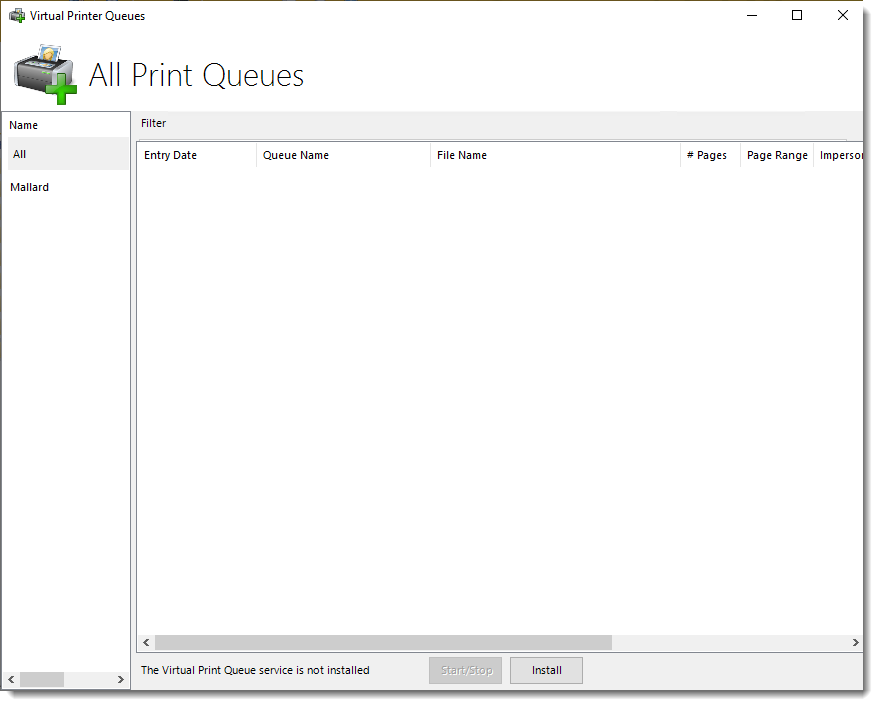 How do I use Virtual Print Queue?